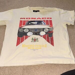 Monaco Graphic Tee - Cream